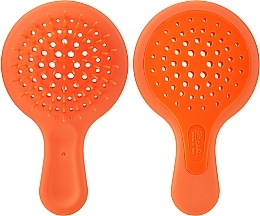 Kup Szczotka do włosów, pomarańczowa - Janeke Superbrush Mini Silicon Line