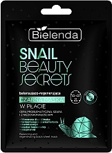 Kup Balansująca i regenerująca czarna maska - Bielenda Snail Beauty Secrets Black Sheet Mask