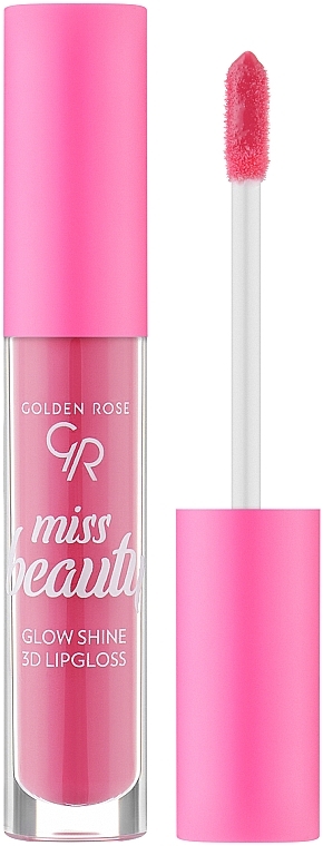Kremowy błyszczyk do ust - Golden Rose Miss Beauty Glow Shine 3D Lipgloss — Zdjęcie N1