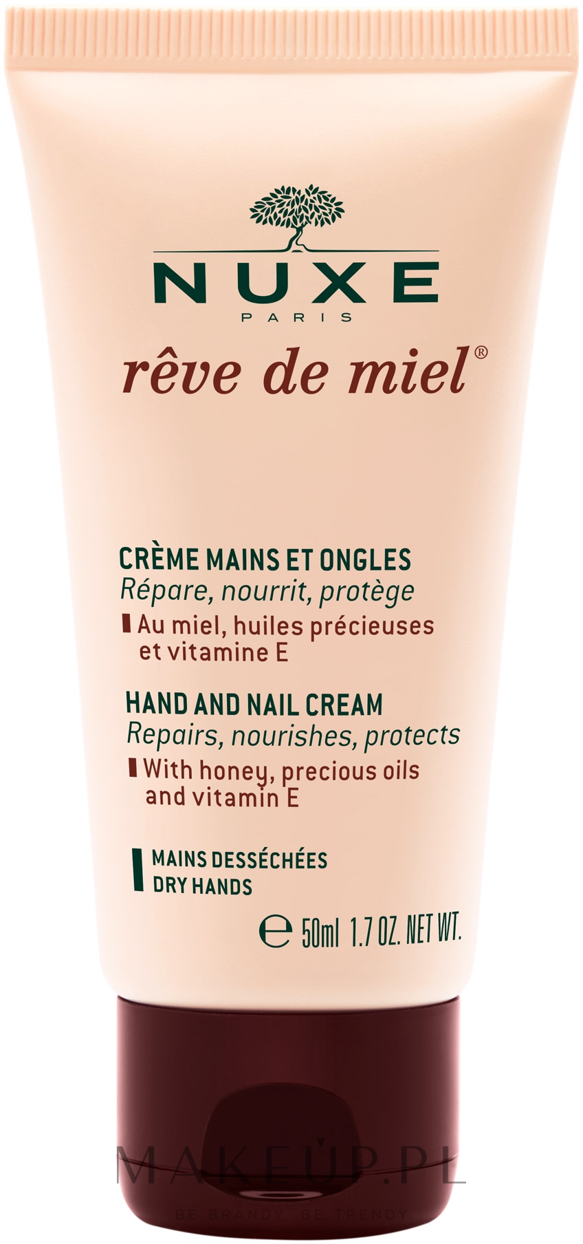 Krem do rąk i paznokci - Nuxe Rêve de Miel Hand And Nail Cream — Zdjęcie 50 ml
