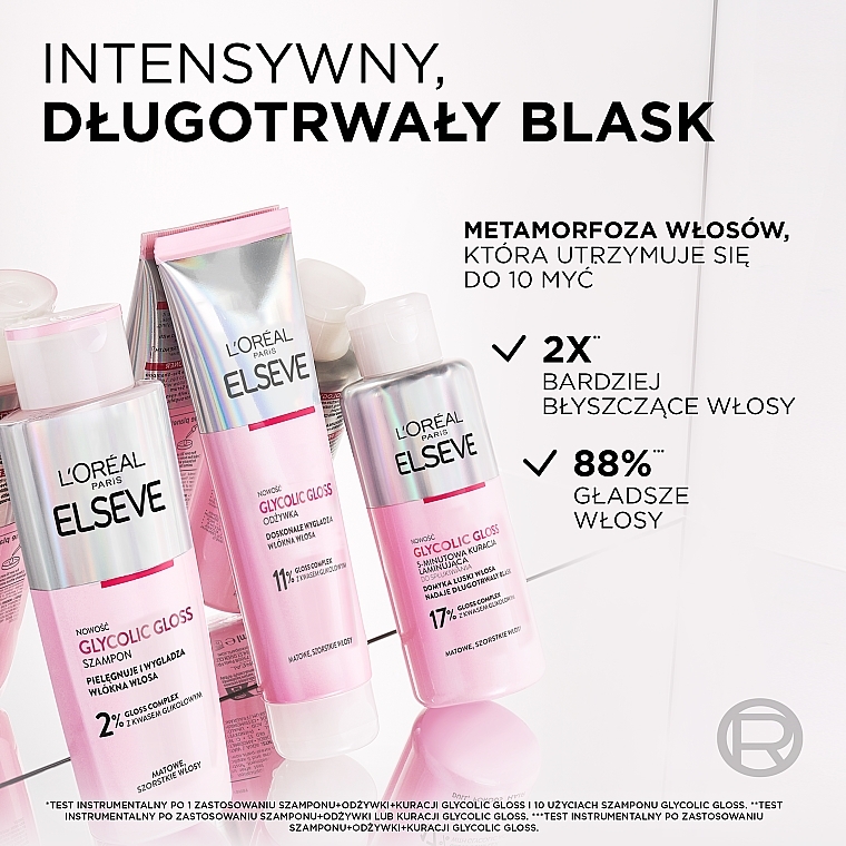 Odżywka do włosów - L’Oréal Paris Elseve Glycolic Gloss Conditioner — Zdjęcie N7