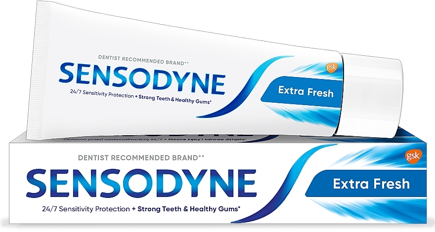 Odświeżająca pasta do zębów wrażliwych - Sensodyne Extra Fresh