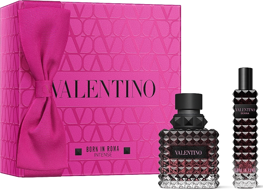 Valentino Born in Roma Donna Intense - Zestaw (edp/50ml + edp/15ml) — Zdjęcie N1