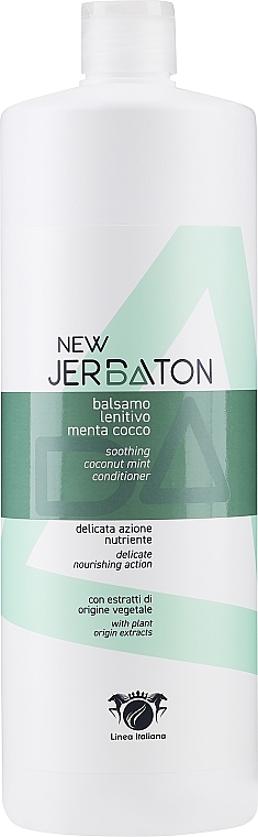 Kojąca odżywka z kokosem i miętą - Linea Italiana New Jerbaton Soothing Coconut Mint Conditioner — Zdjęcie N1