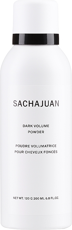 Puder zwiększający objętość ciemnych włosów - Sachajuan Dark Volume Powder