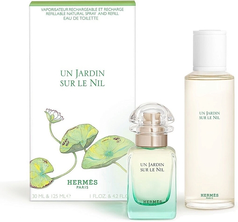 Hermes Un Jardin sur le Nil - Zestaw (edt/125ml + edt/30ml) — Zdjęcie N1