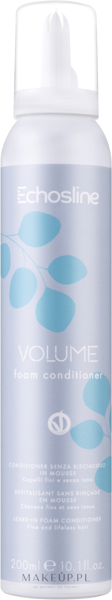 Odżywka w piance zwiększająca objętość włosów - Echosline Volume Foam Conditioner — Zdjęcie 200 ml