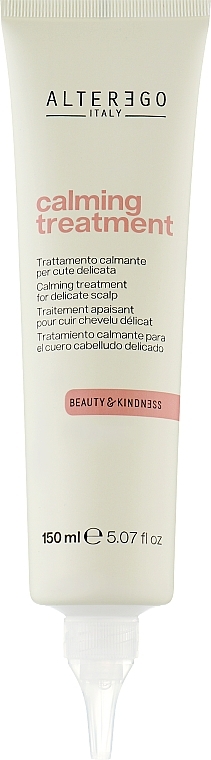 Łagodzący szampon wstępny do skóry delikatnej - AlterEgo Calming Tratament — Zdjęcie N1