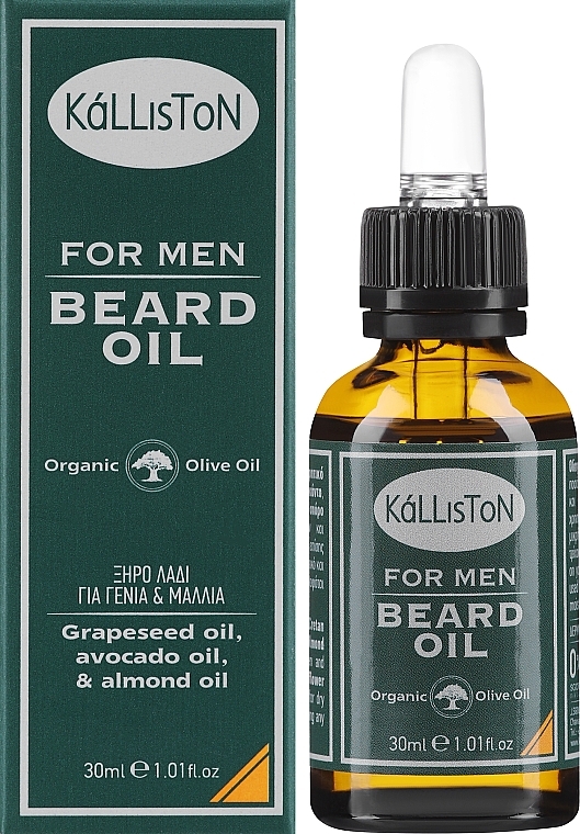 Suchy olejek do brody i włosów - Kalliston Dry Oil For Beard & Hair — Zdjęcie N2