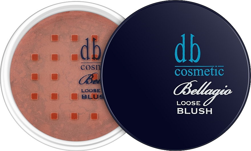 Sypki róż do policzków - Dark Blue Cosmetics Bellagio Loose Blush