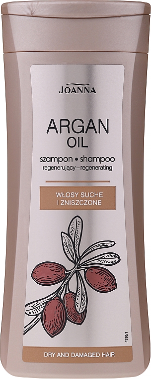 Szampon z olejem arganowym do włosów suchych i zniszczonych - Joanna Argan Oil
