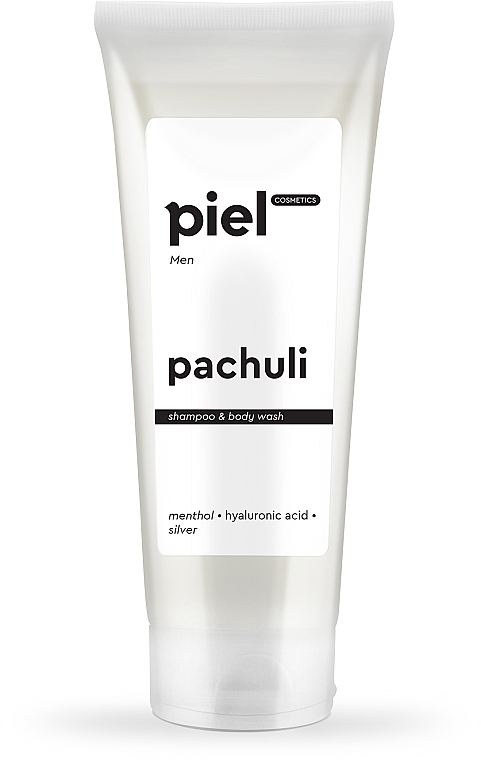 Szampon i żel pod prysznic 2 w 1 dla mężczyzn Paczula - Piel Cosmetics Men Patchouli Shampoo-Body Wash 2 in 1