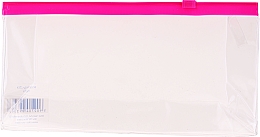 Kup Kosmetyczka podróżna, 499306, przezroczysta z różowym suwakiem - Inter-Vion 499306