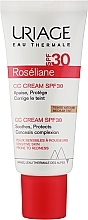 Korygujący krem CC do twarzy - Uriage Roseliane Medium Tint CC Cream SPF 30 — Zdjęcie N1