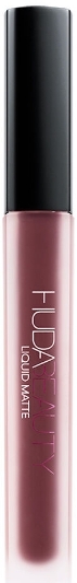 Matowa pomadka w płynie - Huda Beauty Liquid Matte Ultra-Comfort Transfer-Proof Lipstick — Zdjęcie Famous