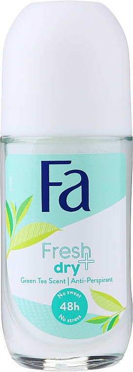 Zestaw - Fa Aloe Vera And Green Tea (deo/50ml + sh/gel/250ml) — Zdjęcie N4