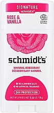 Kup Naturalny dezodorant w sztyfcie - Schmidt's Deodorant Rose Vanilla