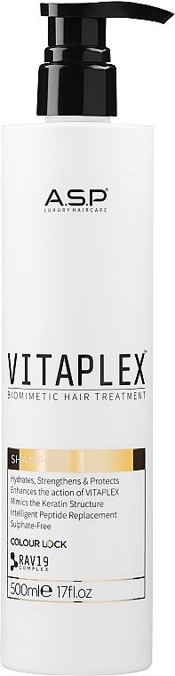 Szampon do włosów farbowanych - Affinage Salon Professional Vitaplex Shampoo  — Zdjęcie N2