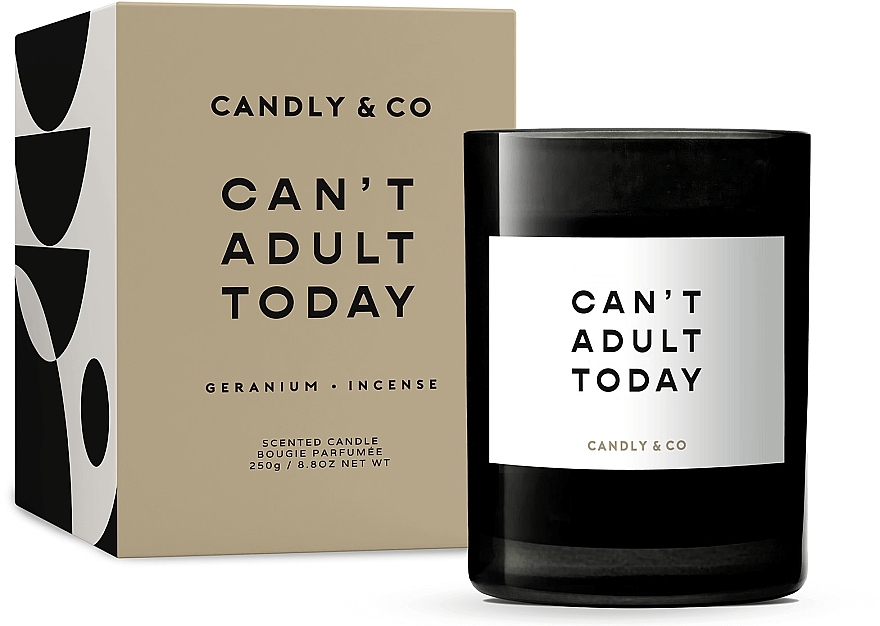 Świeca zapachowa - Candly & Co No.1 Can’t Adult Today — Zdjęcie N1