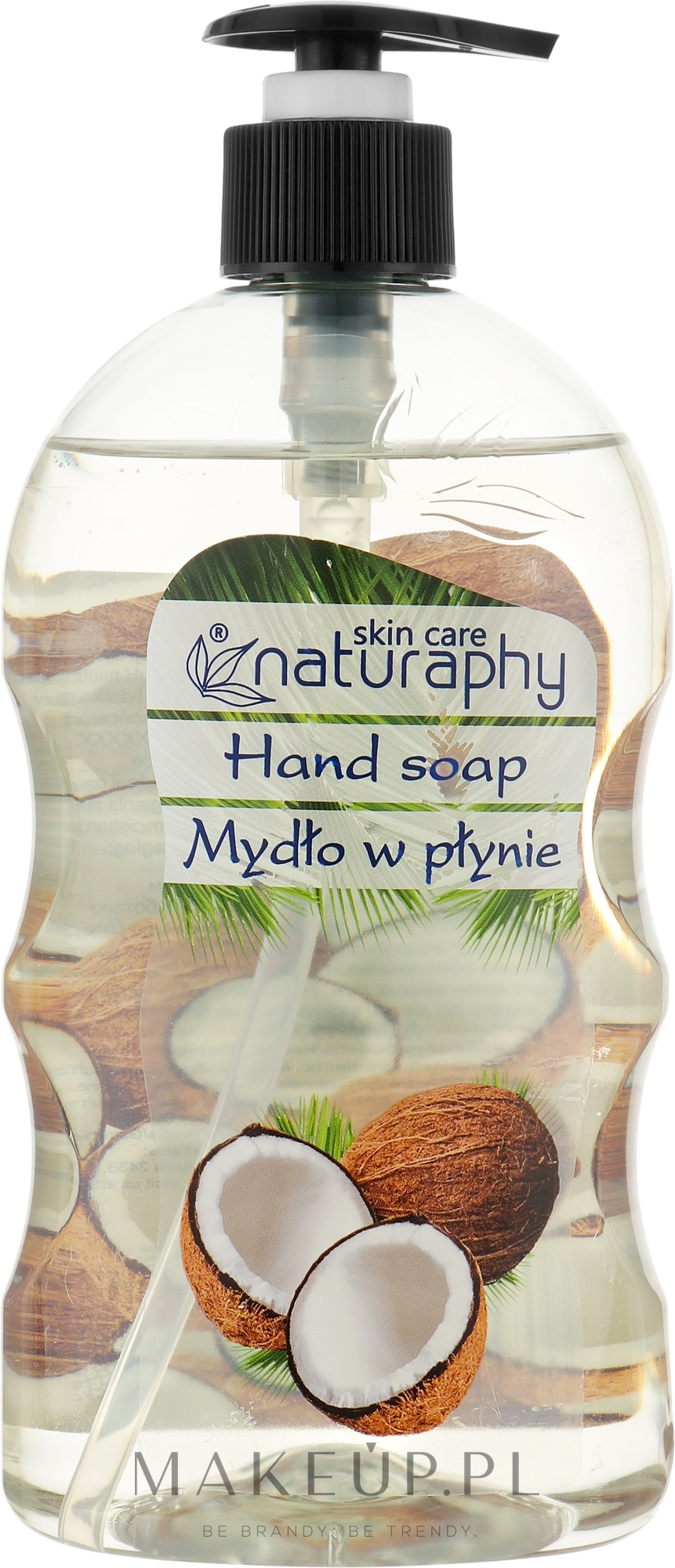 Mydło w płynie do rąk Kokos i aloes - Naturaphy Hand Soap — Zdjęcie 650 ml