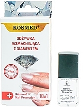 Odżywka do paznokci Diamond Powder - Kosmed Diamond Nail Protection 10in1 — Zdjęcie N1