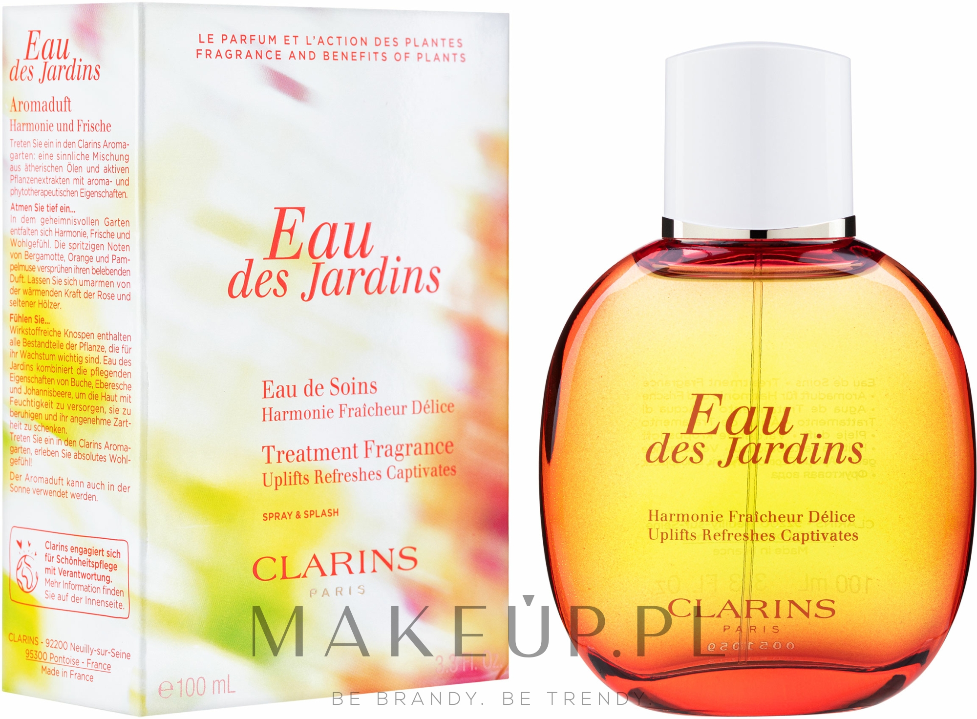 Clarins Eau des Jardins - Odświeżająca woda owocowa — Zdjęcie 100 ml