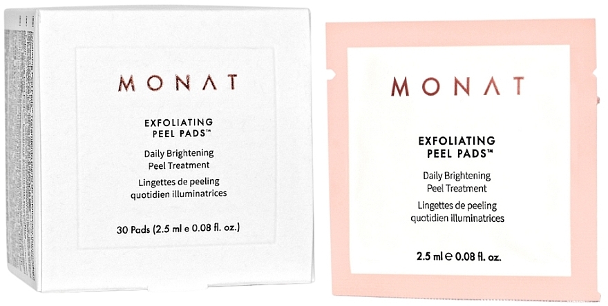 Płatki do twarzy - Monat Exfoliating Peel Pads  — Zdjęcie N1