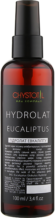 Hydrolat eukaliptusowy - ChistoTel