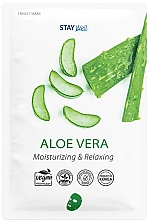 Kup Nawilżająca maseczka aloesowa o działaniu relaksującym - Stay Well Aloe Vera Face Mask