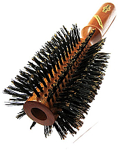 Kup Okrągła szczotka do włosów wykonana z drewna cedrowego, 23,5 cm - Golddachs 