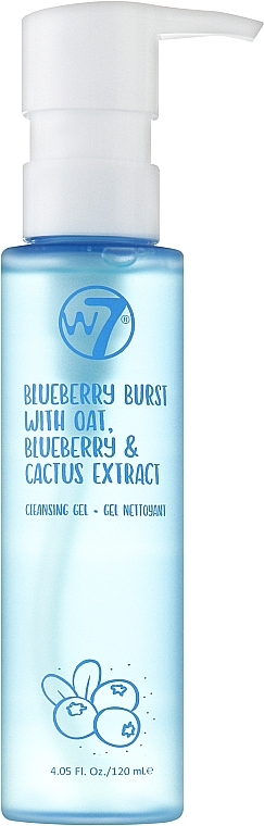 Żel do mycia twarzy - W7 Blueberry Burst Cleansing Gel — Zdjęcie N1