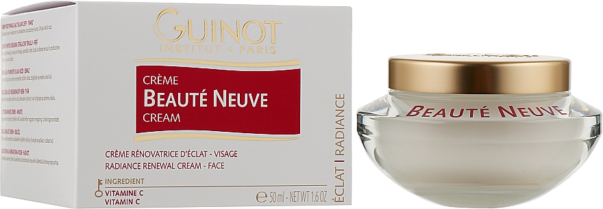 Regenerujący krem rozświetlający do twarzy - Guinot Beaute Neuve Cream — Zdjęcie N2