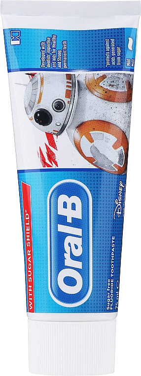 Pasta do zębów dla dzieci - Oral-B Junior Star Wars Toothpaste — Zdjęcie N2