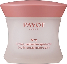 Kup Kojący preparat zmniejszający stres i zaczerwienienie skóry - Payot Crème N°2 Cachemire CC Anti-Redness Anti-Stress Soothing Rich Care