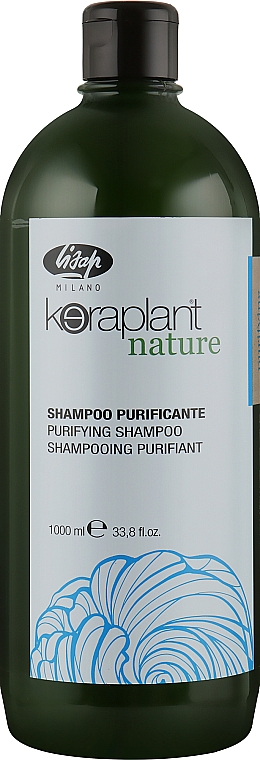 Szampon przeciwłupieżowy - Lisap Keraplant Nature Purifying shampoo — Zdjęcie N3