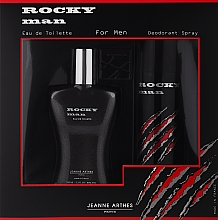 Kup Jeanne Arthes Rocky Man - Zestaw (edt 100 ml + deo 200 ml)