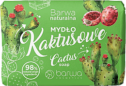 Kup Kaktusowe mydło w kostce - Barwa Natural Soap