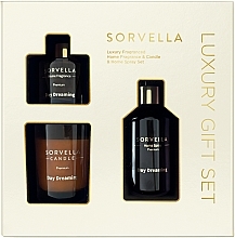 Kup Zestaw - Sorvella Perfume Home Fragrance Day Dreaming (diffuser/120ml + candle/170g + home/spray/250ml)