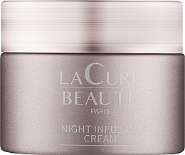 Przeciwzmarszczkowy krem do twarzy na noc - LaCure Beaute Night Infusion Cream — Zdjęcie N1