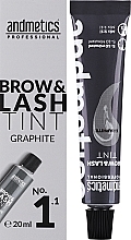 Farba do brwi i rzęs - Andmetics Brow & Lash Tint — Zdjęcie N6