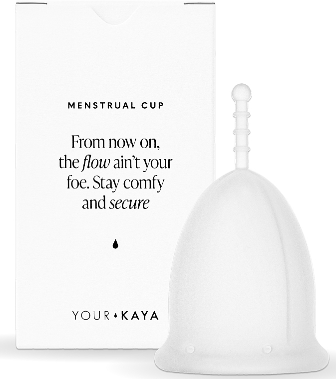 Kubeczek menstruacyjny, mały - Your Kaya Menstrual Cup — Zdjęcie N4
