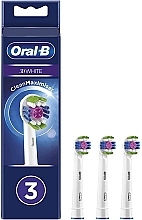 Wymienne końcówki do szczoteczki elektrycznej, 3 szt. - Oral-B 3D White CleanMaximiser Refill Heads — Zdjęcie N1