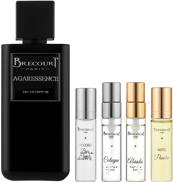 Brecourt Agaressence - Zestaw (edp/100ml + edp/2x7ml + edp/2x5ml) — Zdjęcie N2