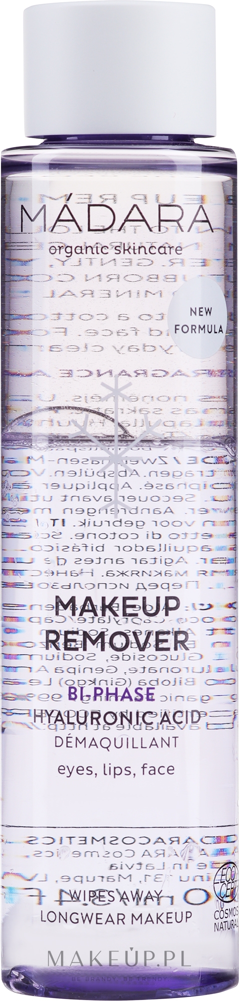 Dwufazowy płyn do demakijażu - Mádara Cosmetics Makeup Remover — Zdjęcie 100 ml
