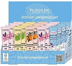 Zestaw - Floslek Vege Lip Vaseline Mix Set (vaseline/20x10g) — Zdjęcie N1