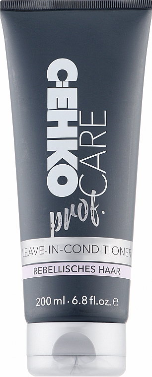 Odżywka bez spłukiwania do włosów sztywnych i niesfornych - C:EHKO Prof Rebellious Leave-In Hair Conditioner — Zdjęcie N1