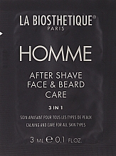 Emulsja po goleniu do twarzy i brody - La Biosthetique Homme After Shave Face & Beard Care (próbka) — Zdjęcie N1