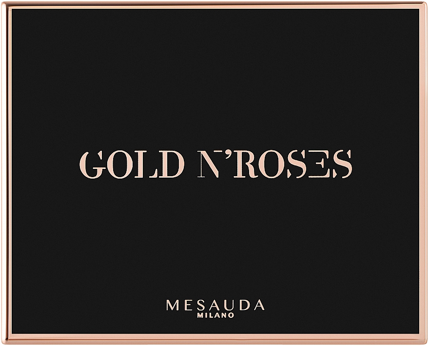 Paleta cieni do powiek - Mesauda Milano Gold N'Roses — Zdjęcie N2
