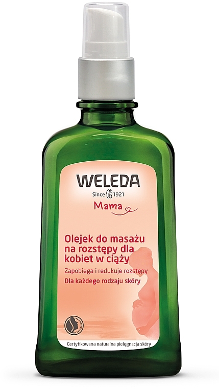 Olejek zapobiegający rozstępom u kobiet w ciąży - Weleda Stretch Mark Massage Oil — Zdjęcie N1