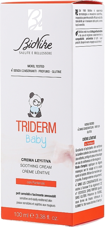 PRZECENA! Kojący krem do ciała dla dzieci - BioNike Triderm Baby Soothing Cream * — Zdjęcie N2